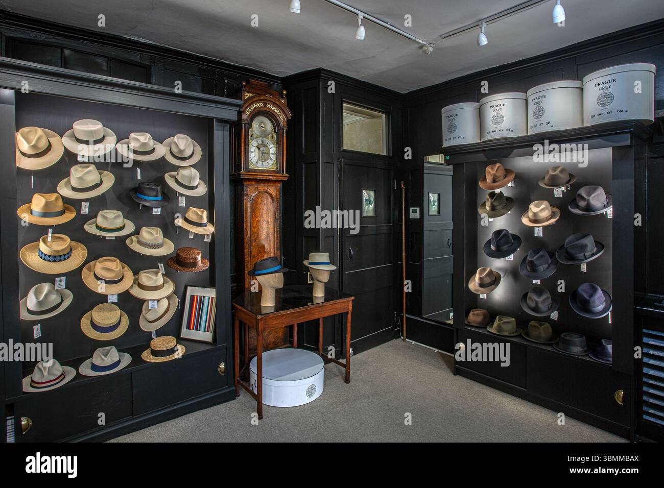 Sperre & Co. Hatter Stockfoto
