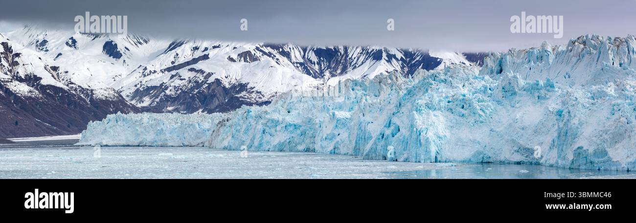 Hubbard Glacier, Wrangell St. Elias National Park, Eastern Alaska, USA Stockfoto