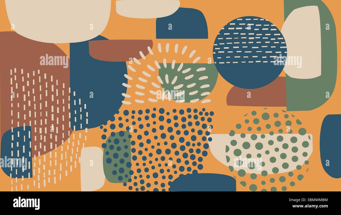 Farbenfroher Moderner Abstrakter Hintergrund Stock Vektor