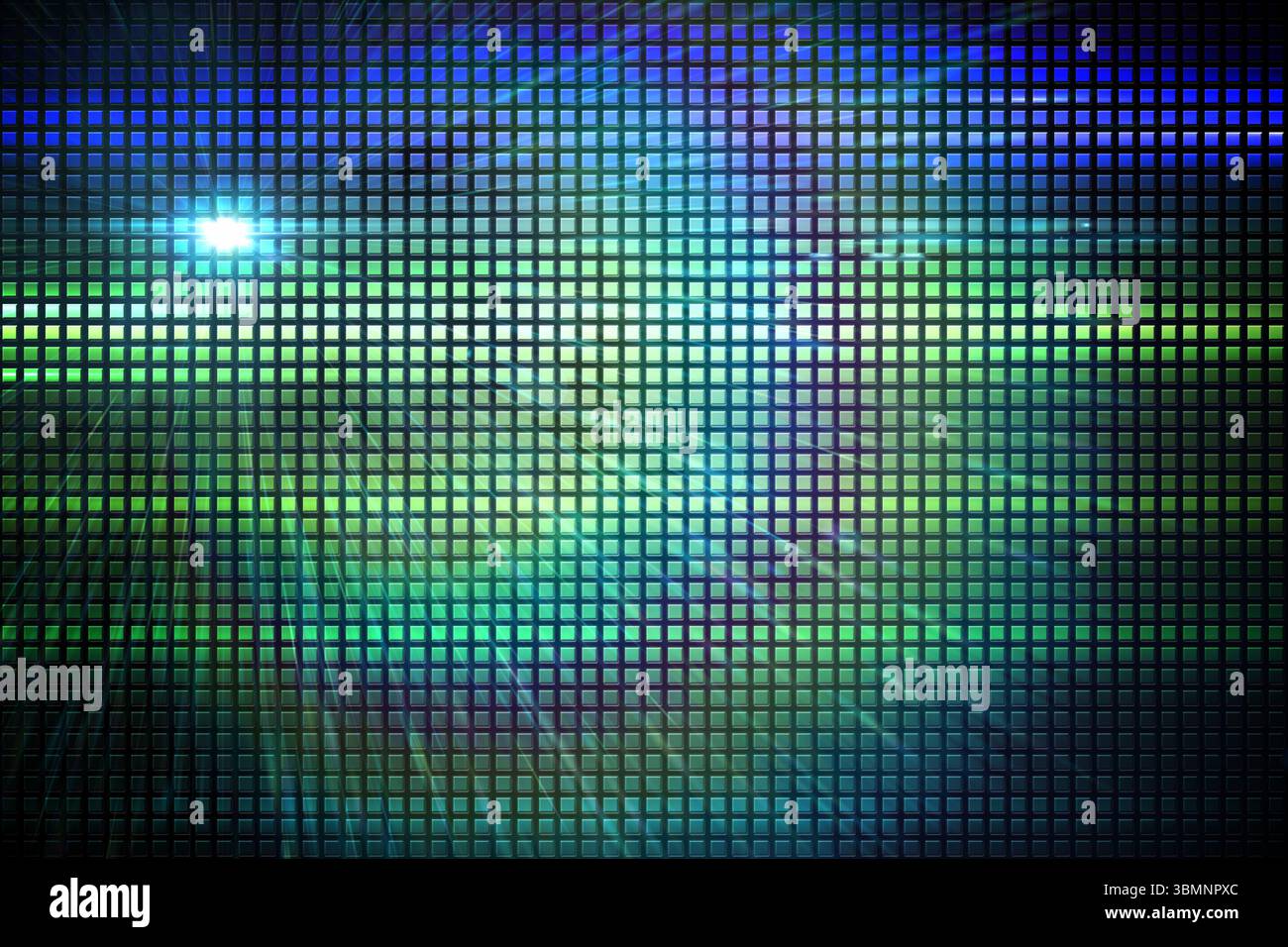 Digital erzeugten coole Disco Hintergrund Stockfoto