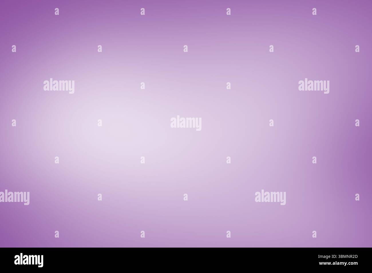 Der verlaufende Hintergrund wechselt von tiefviolettem zu weichem Lavendel in flachem Design Stockfoto