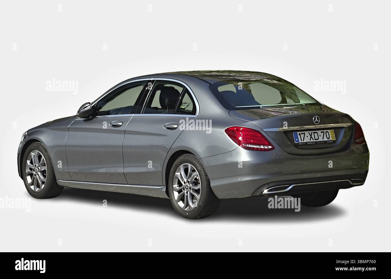 Luxuriöse Limousine mit modernem Design und Eleganz Stockfoto