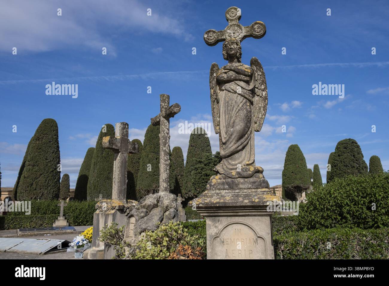 Manacor, städtischer Friedhof, Mallorca, Balearen, Spanien, Europa Stockfoto