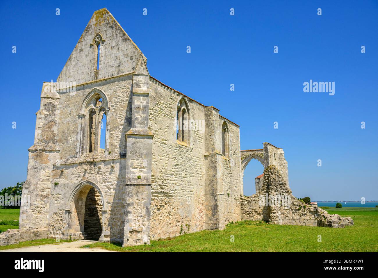 Abbaye des Chateliers, La Flotte, Île de Ré, Charente-Maritime, Frankreich Stockfoto