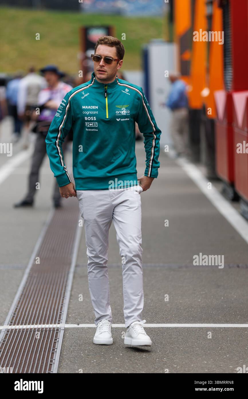 Stoffel Vandoorne, großer Preis von Oesterreich, Motorsport, Formel 1, Saison 2025, 28.06.2025 Foto: Eibner-Pressefoto/Alexander Neis Stockfoto