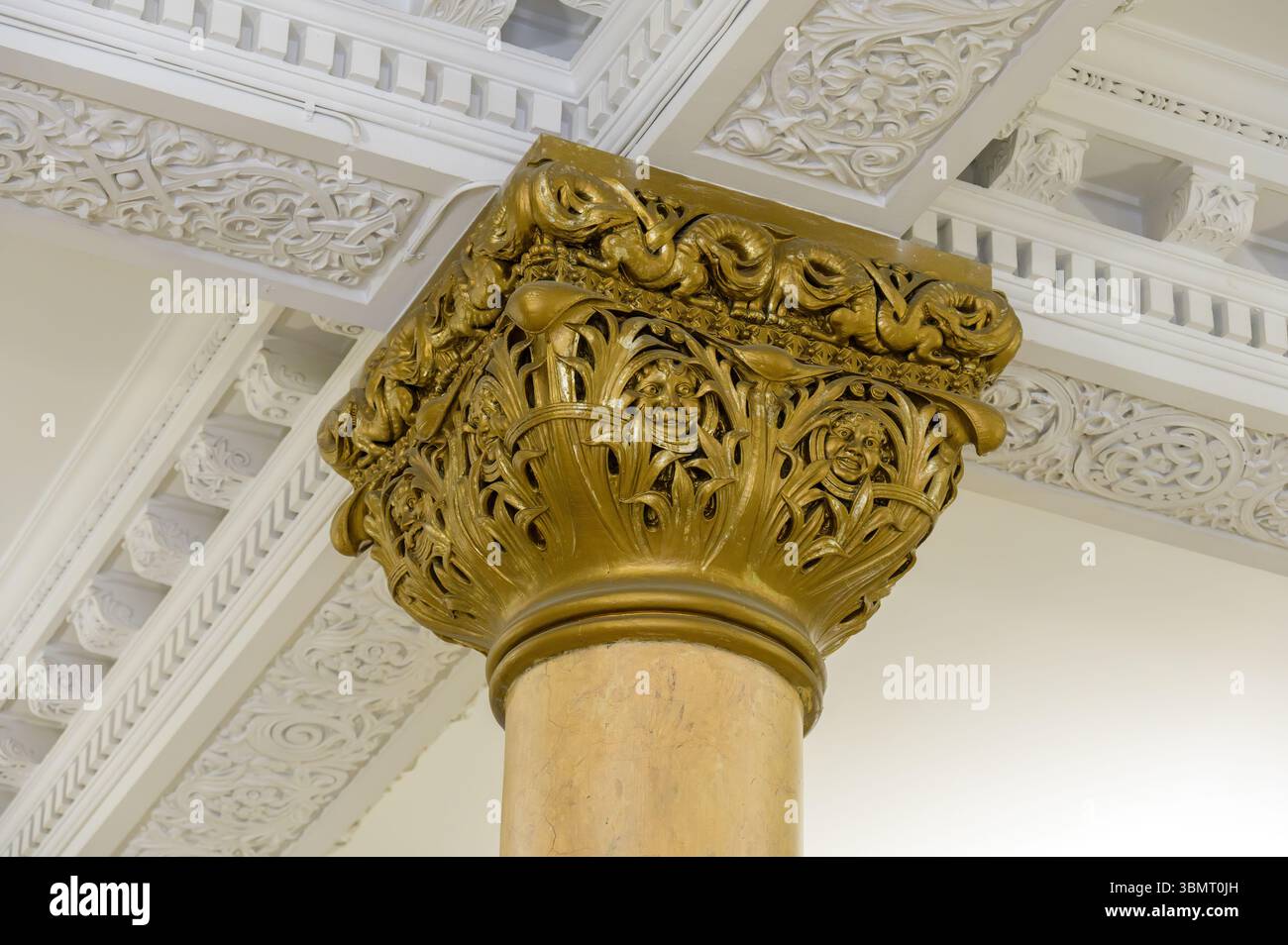 Innenarchitektur im Old City Hall Heritage Building, Toronto, Kanada Stockfoto