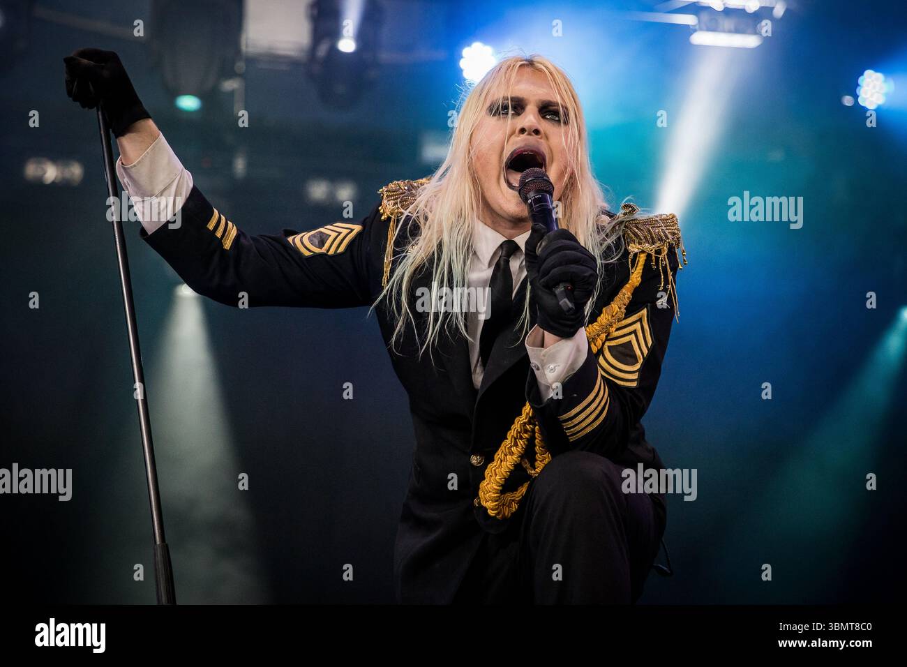 Kim Dracula trat live beim Tons of Rock Festival 2025 auf Stockfoto