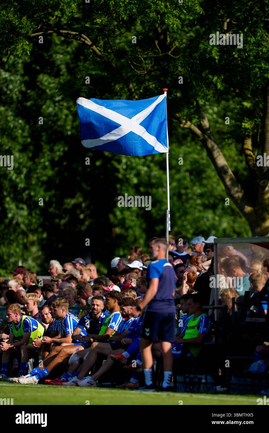 Dirkshorn, Niederlande. Juni 2025. DIRKSHORN, 28.06.2025, V.V. Dirkshorn, Saison 2025/2026, niederländischer Eredivisie Football, Spiel vor der Saison, AZ - Kilmarnock FC, Credit: Pro Shots/Alamy Live News Stockfoto