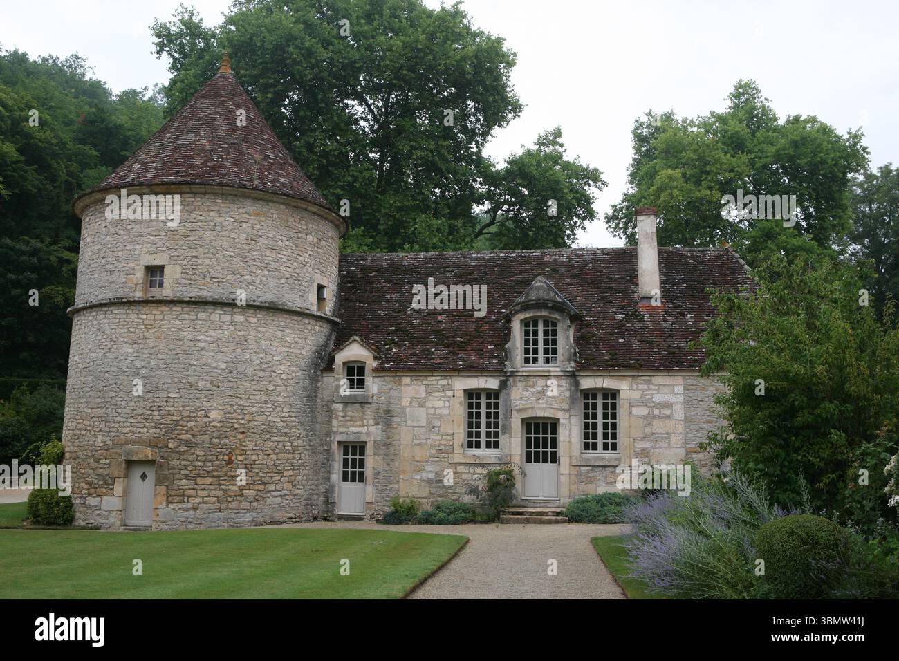 Abtei von Fontenay Marmagne Frankreich Stockfoto