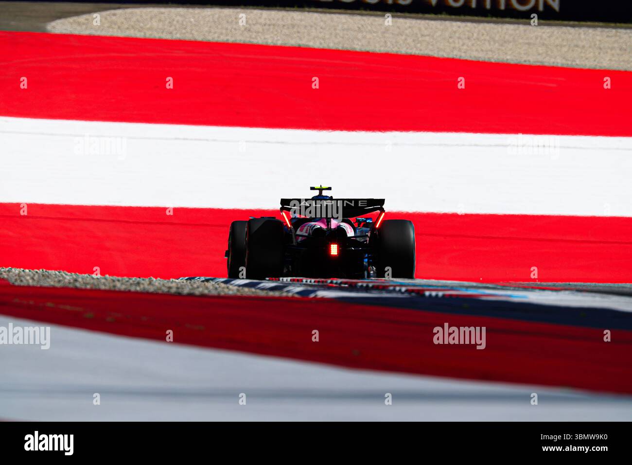 Spielberg, Steiermark, Österreich. Juni 2025. Franco Colapinto (ARG) - Alpine F1 während der Formel 1 MSC Cruises Austrian Grand Prix 2025, Spielberg, Österreich, vom 26. Bis 29. Juni - Runde 11 von 24 von 2025 F1-Weltmeisterschaft (Foto: © Alessio de Marco/ZUMA Press Wire) NUR REDAKTIONELLE VERWENDUNG! Nicht für kommerzielle ZWECKE! Stockfoto