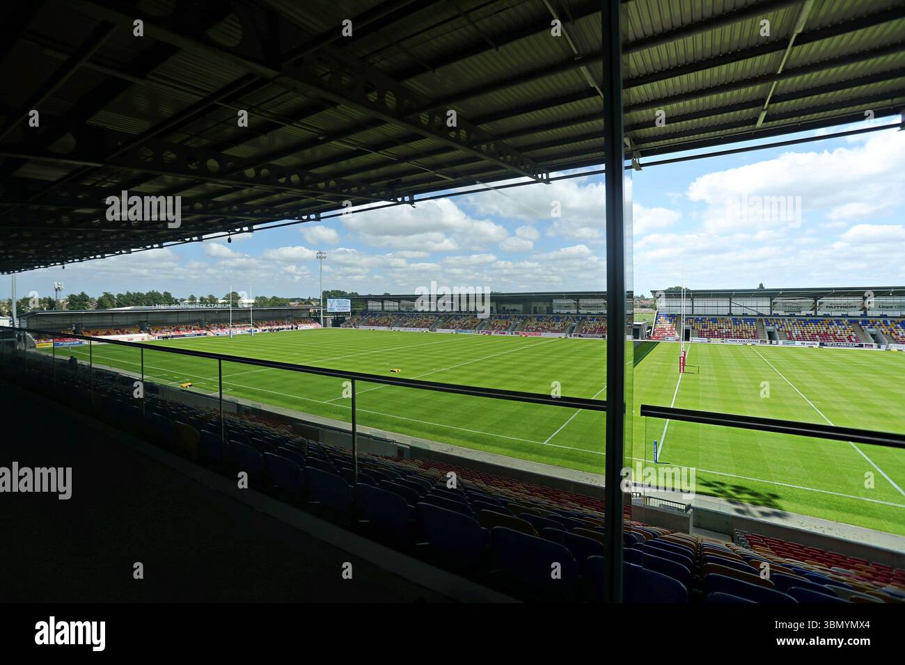 Während des Betfred Championship Matches York City Knights vs Featherstone Rovers im LNER Community Stadium, York, Vereinigtes Königreich, 29. Juni 2025 (Foto: Sam Eaden/News Images) Stockfoto