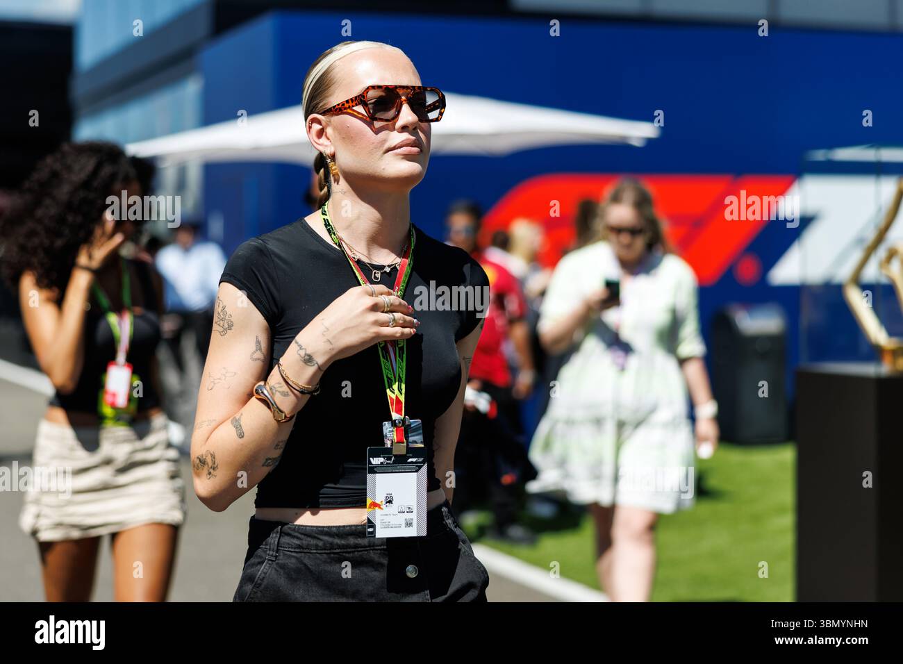 Cheyenne Savannah Ochsenknecht, großer Preis von Oesterreich, Motorsport, Formel 1, Saison 2025, 29.06.2025 Foto: Eibner-Pressefoto/Alexander Neis Stockfoto