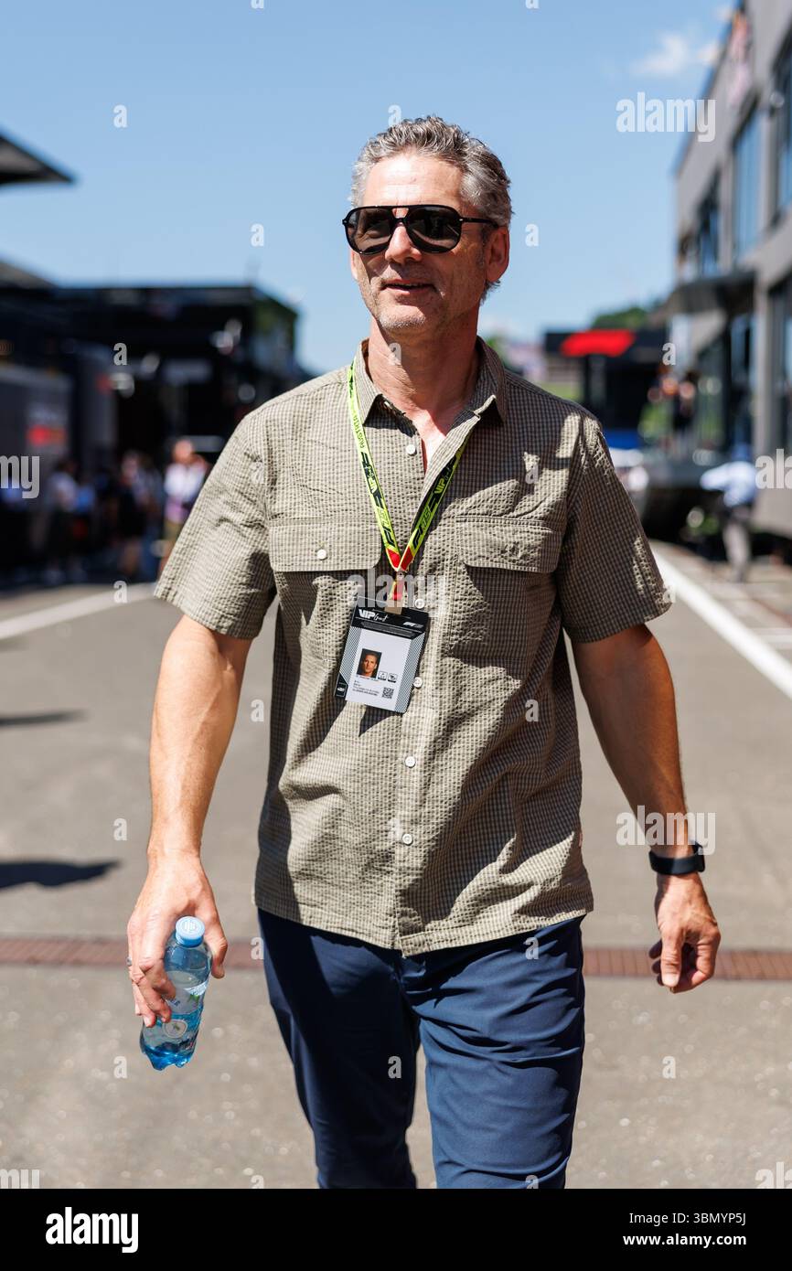 Eric Bana (Schauspieler), großer Preis von Oesterreich, Motorsport, Formel 1, Saison 2025, 29.06.2025 Foto: Eibner-Pressefoto/Alexander Neis Stockfoto
