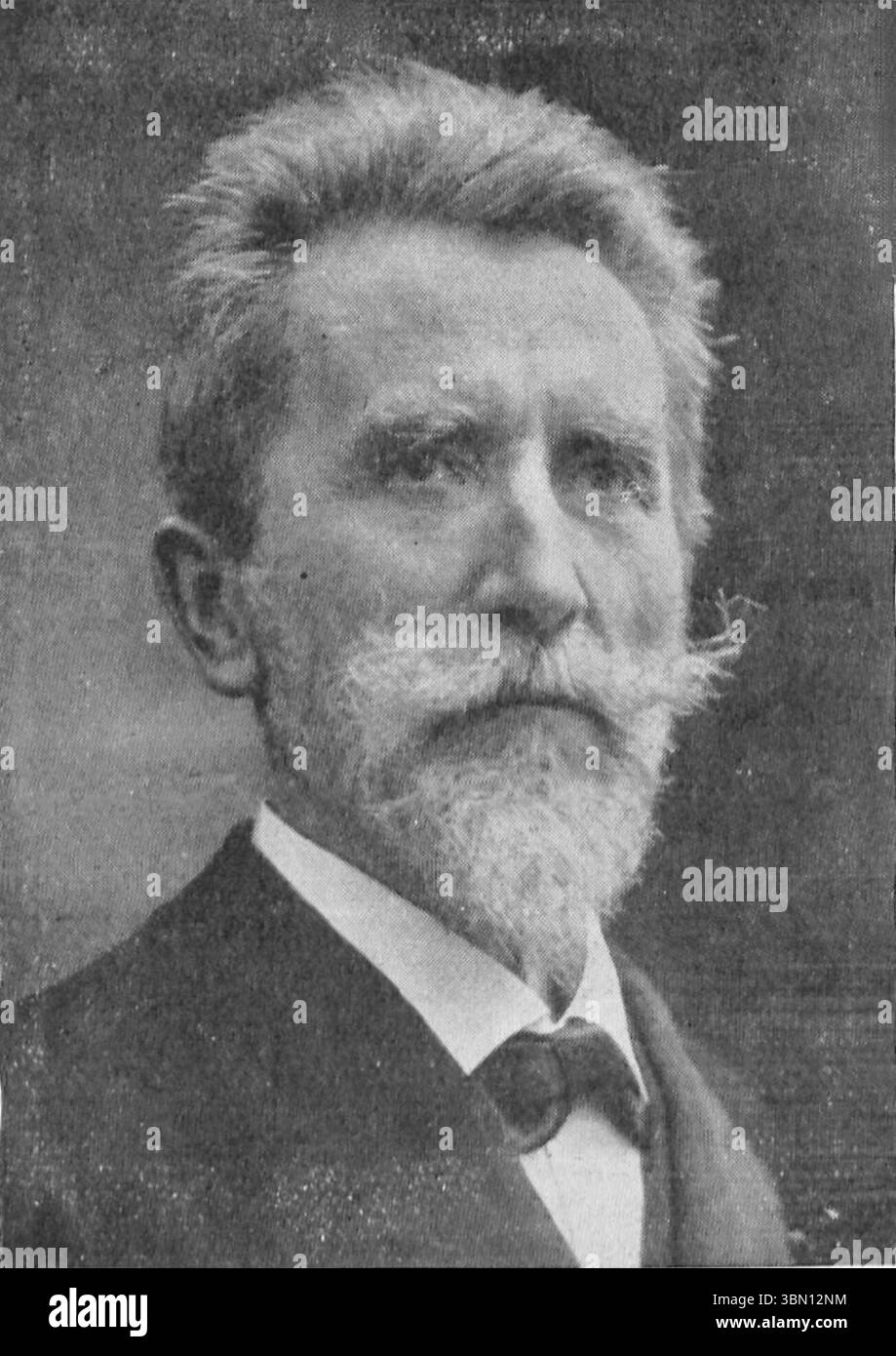 Xavier Mellery - Belgischer Symbolistenmaler - 1921 Stockfoto