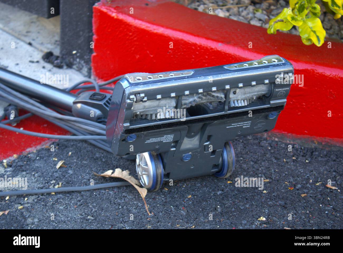 Staubsauger für Müll Stockfoto