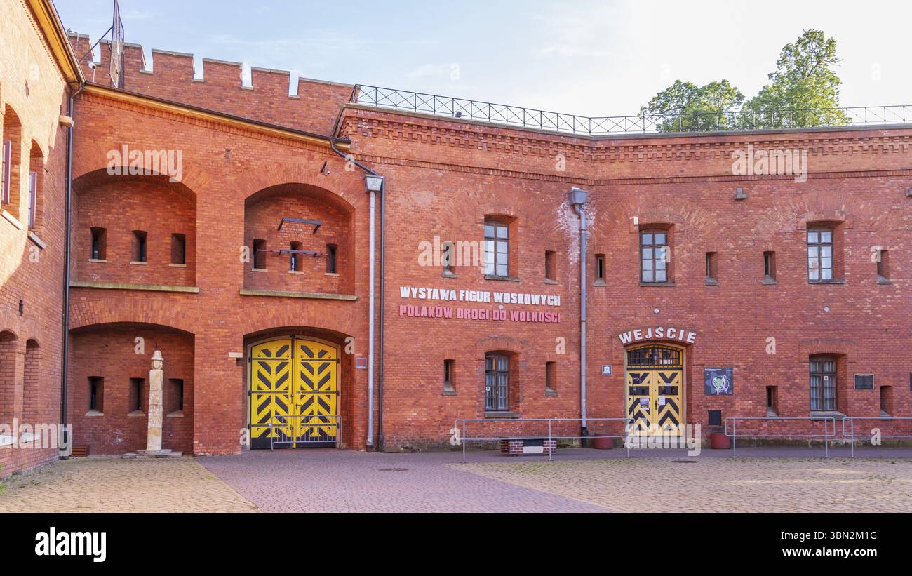 Krakau, Polen - 19. Juli 2023: Museum des Kosciuszko-Hügels in Krakau, Polen, Wahrzeichen der Stadt von 1823, gewidmet dem polnischen und amerikanischen Militärhelden Tad Stockfoto