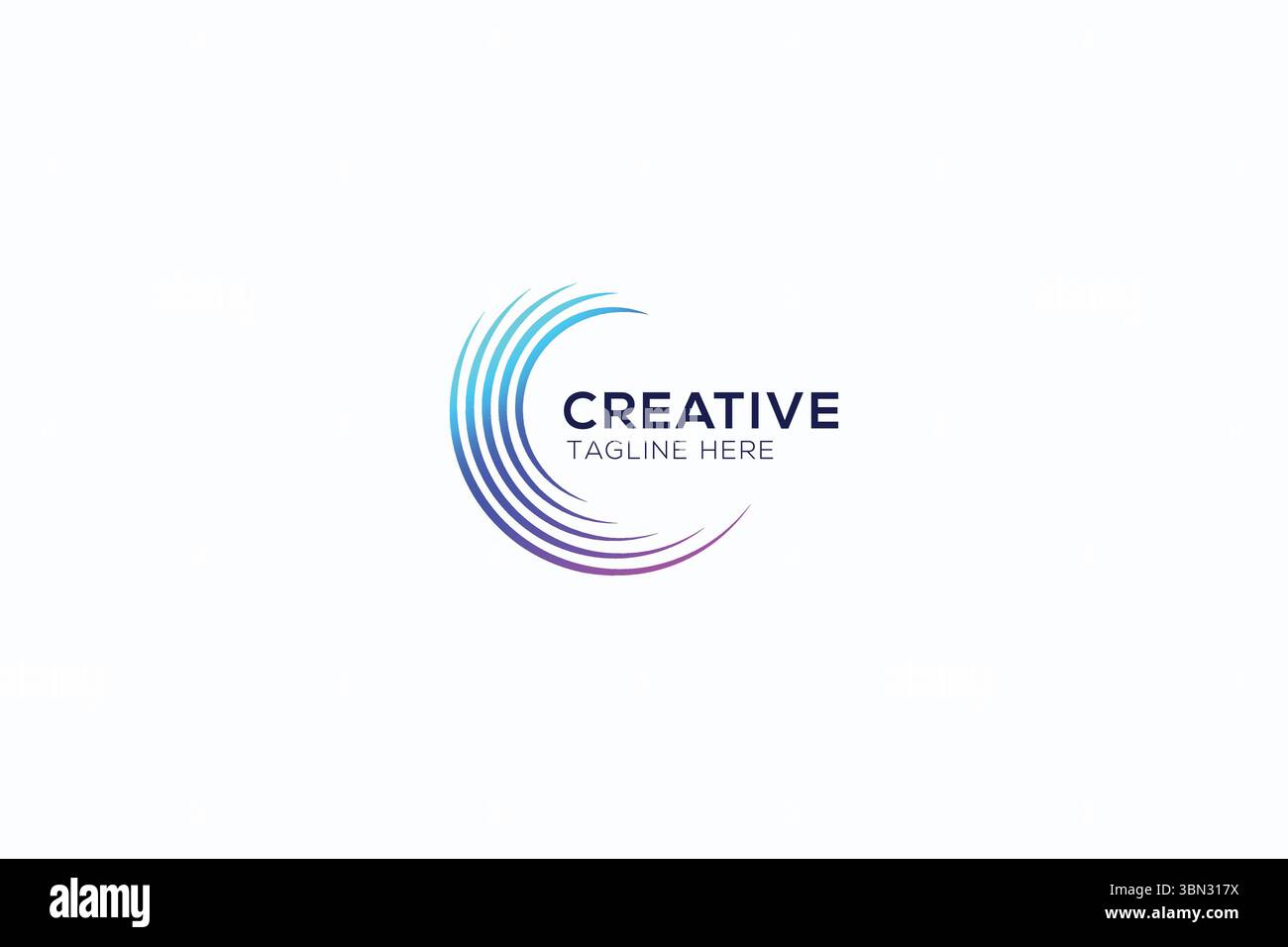 Creative Technology Business Innovate Logo Global Company und Corporate Sign Symbol Stock Vektor