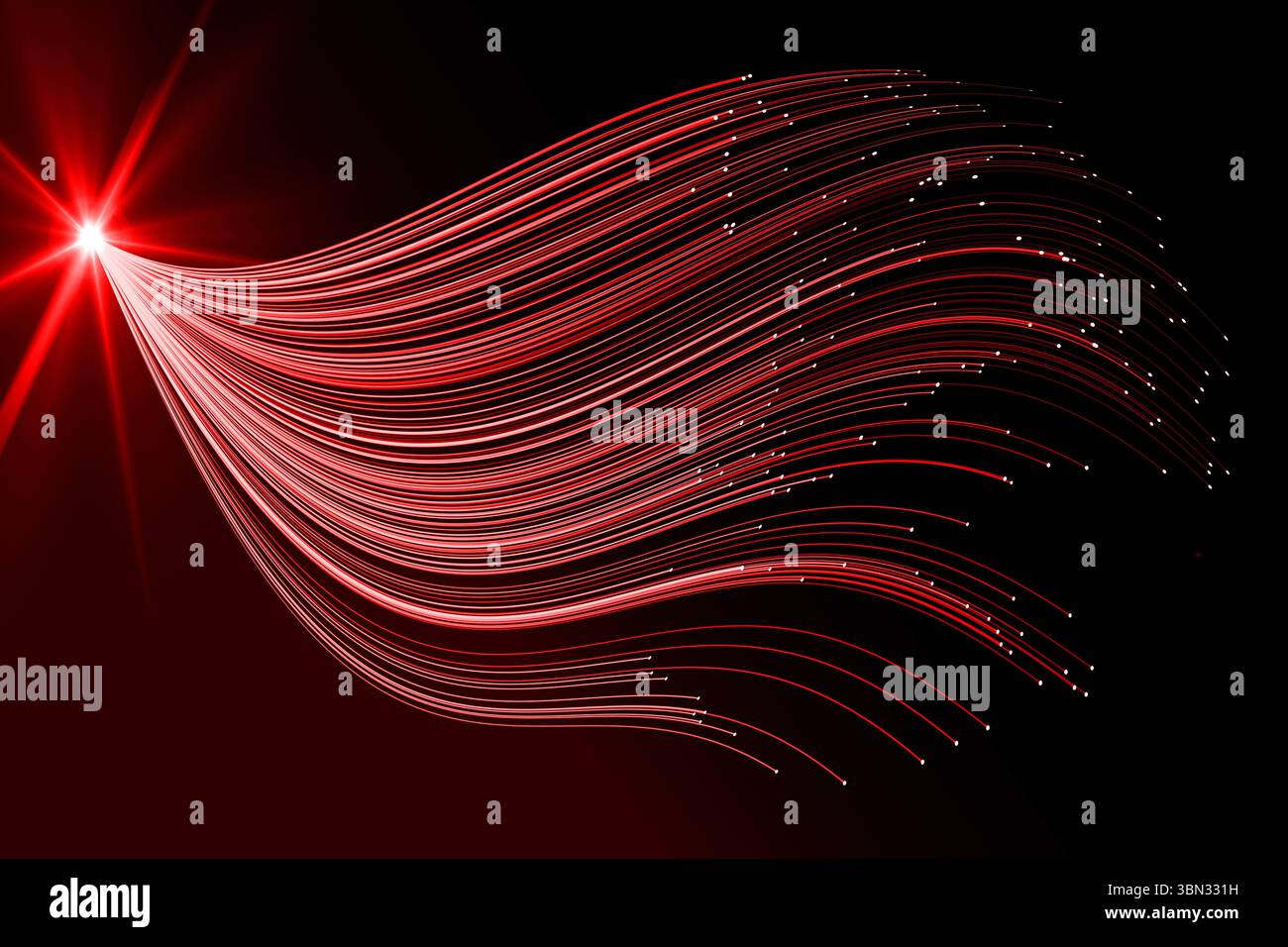 Abstrakte Technik-Hintergrund Stockfoto