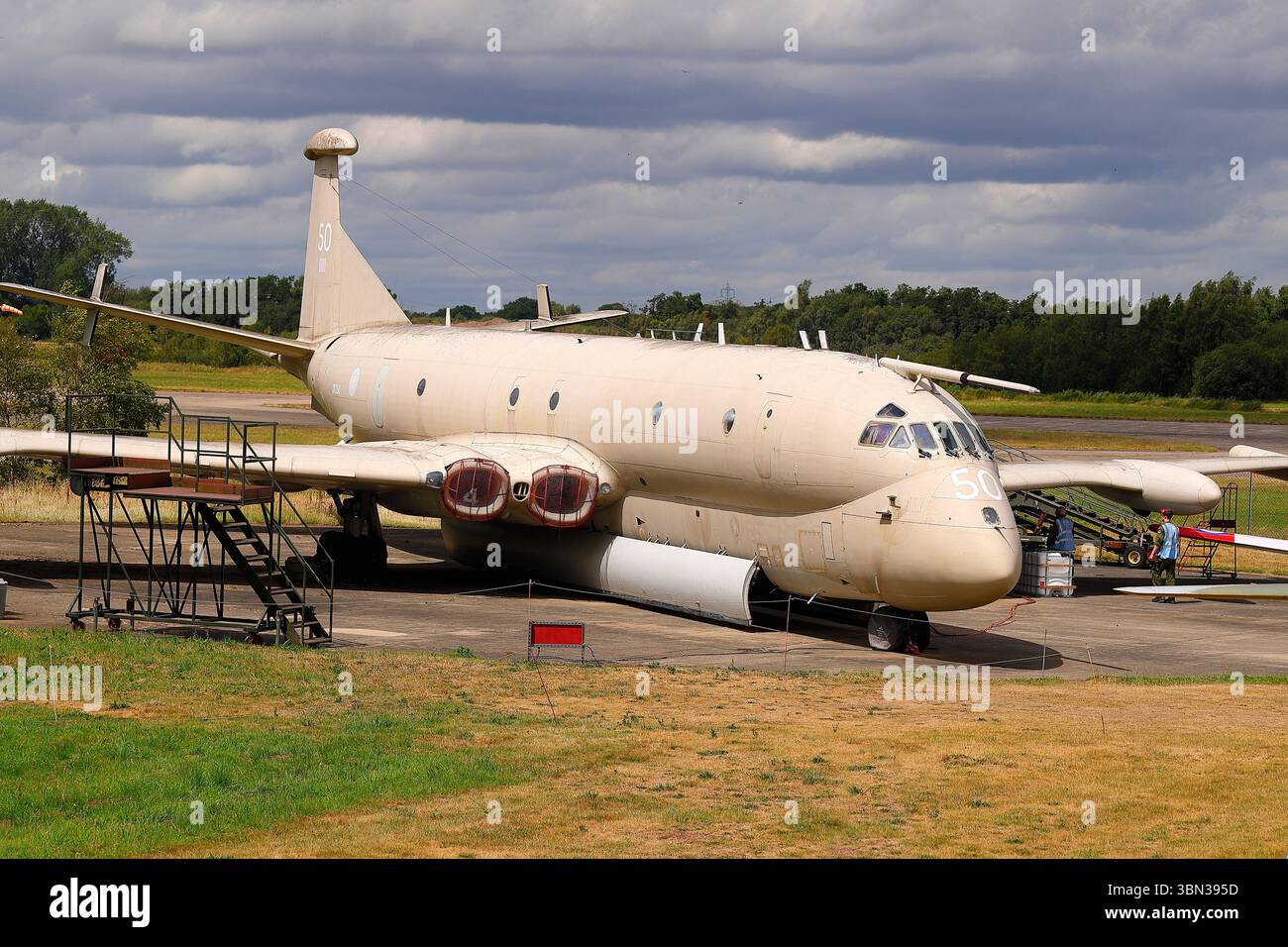 Nimrod MR2 XV250 im Yorkshire Air Museum in der Nähe von Elvington, North Yorkshire, UK Stockfoto