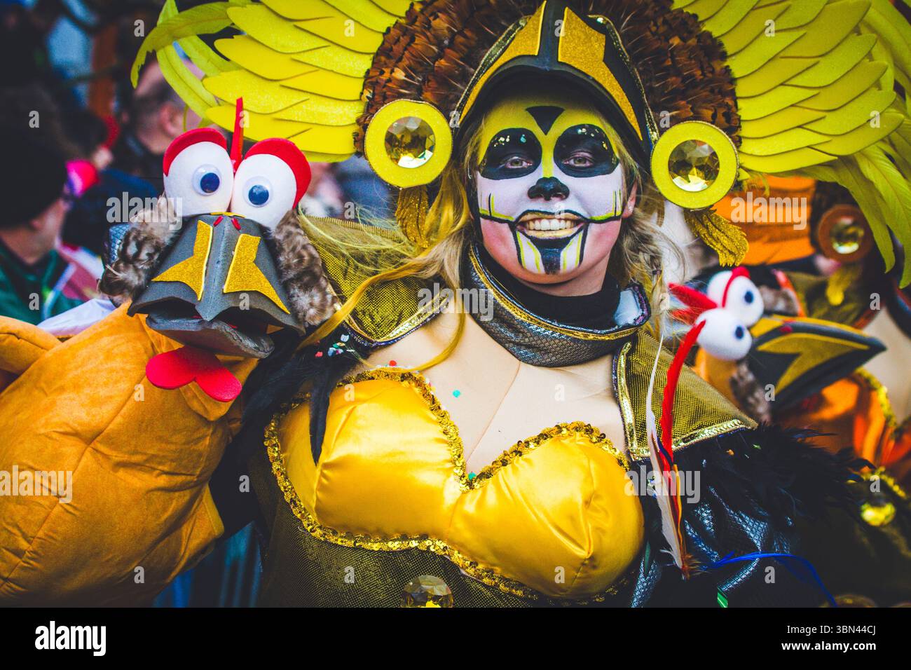 Belgien, Ostflandern, Denderstreek, Aalst, Aalst, der satirische Karneval wurde als immaterielles Kulturerbe der Menschheit von der UNESCO eingestuft Stockfoto