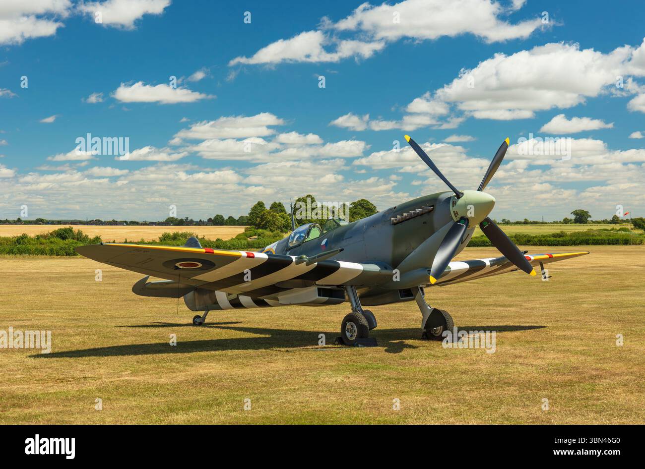 Supermarine Spitfire Mk.IX. Stockfoto