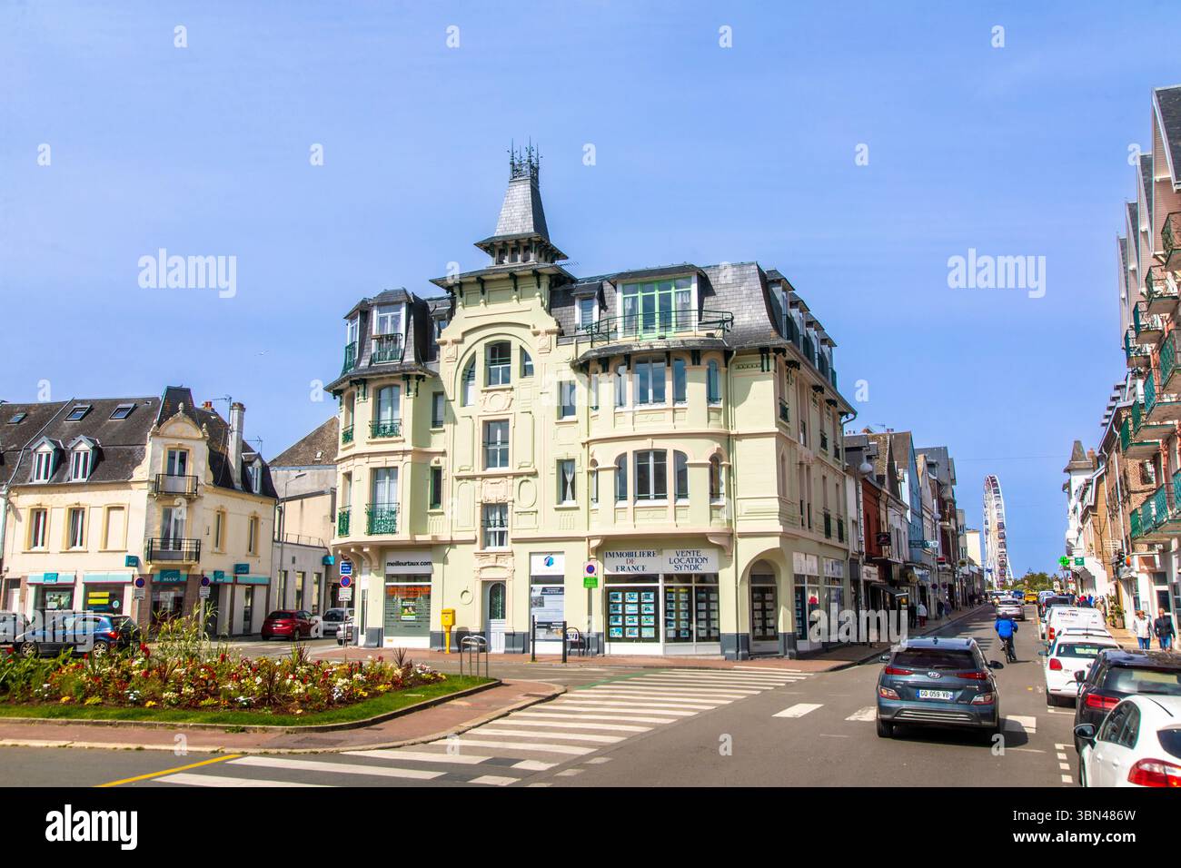 Hauts de France, Pas-de-Calais, Berck-plage, Berck-sur-Mer Stockfoto