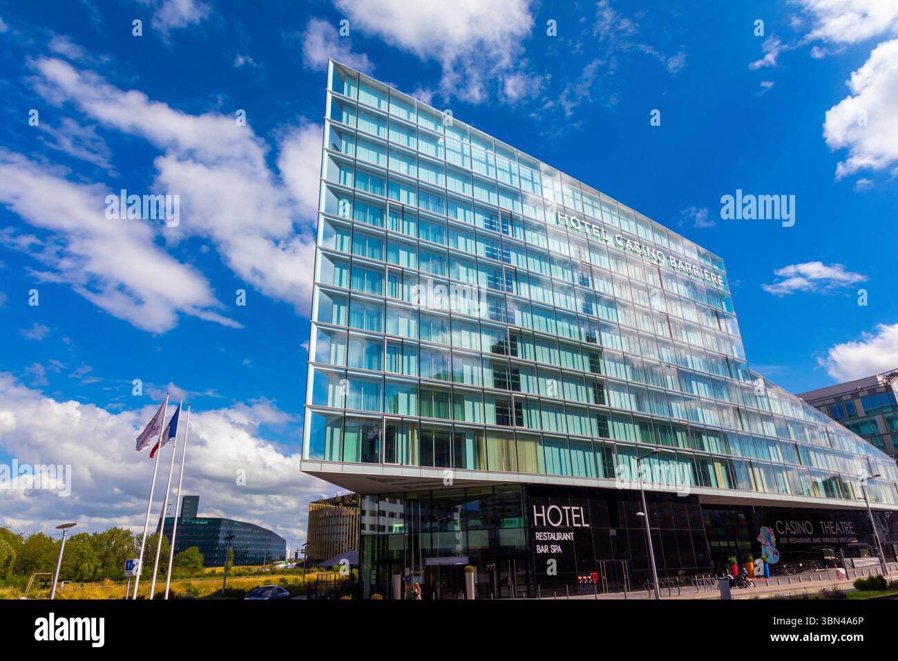 Frankreich, Hauts de France, Nord, Lille; Hotel Casino Barriere Stockfoto