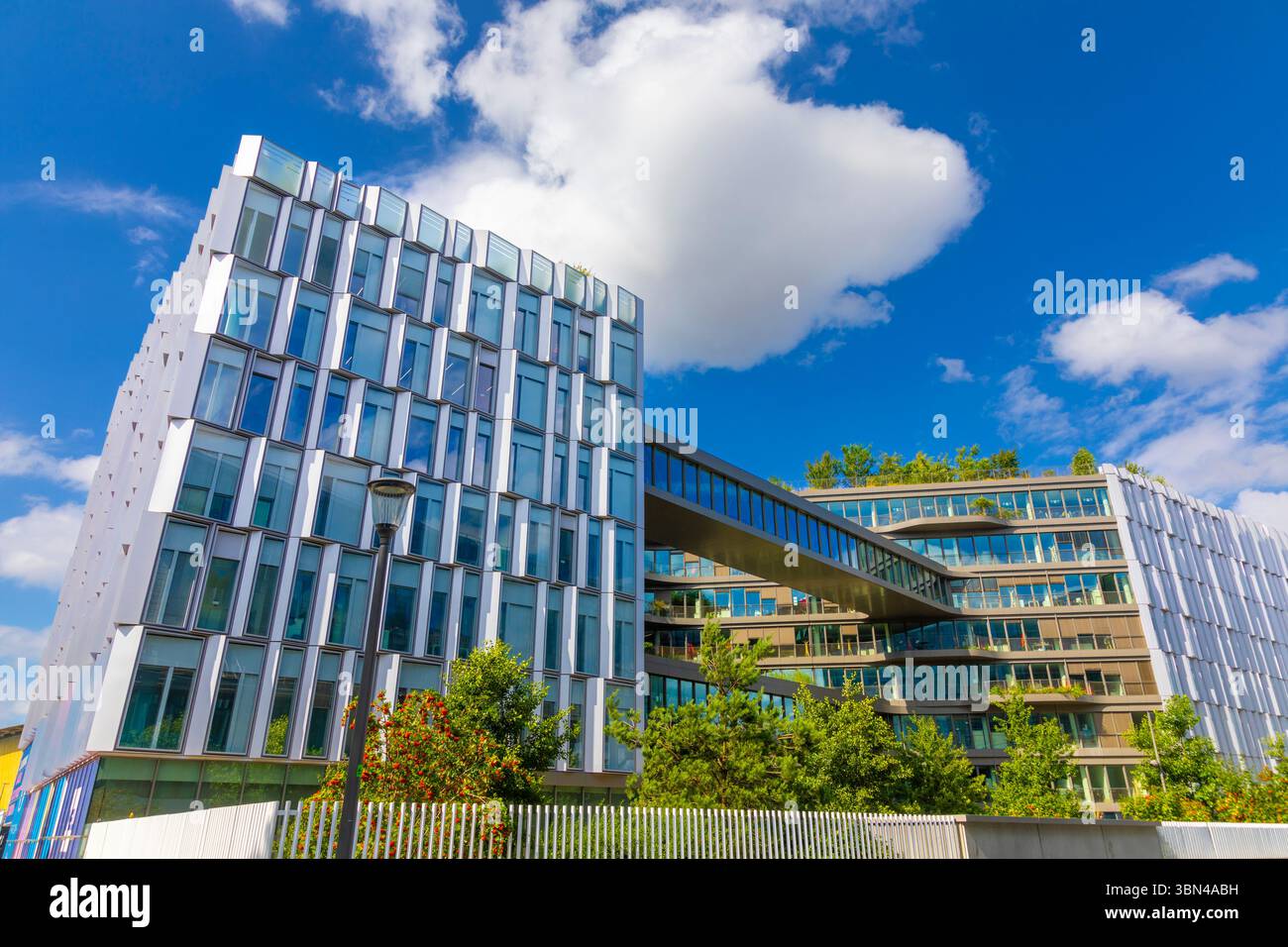 Frankreich, Hauts de France, Nord, Lille. Biotope. Hauptsitz von MEL, europäische Metropole Lille Stockfoto