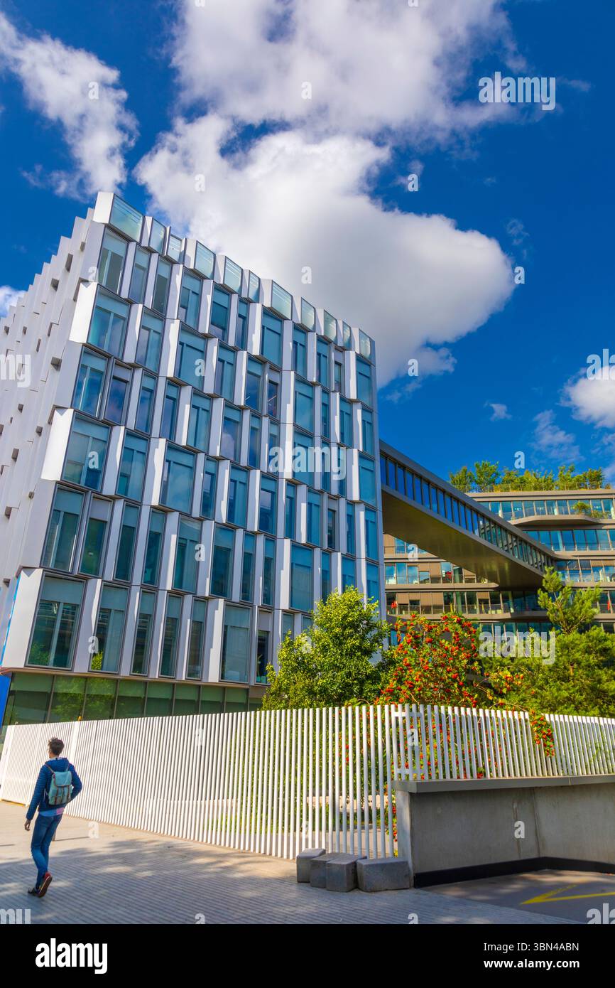 Frankreich, Hauts de France, Nord, Lille. Biotope. Hauptsitz von MEL, europäische Metropole Lille Stockfoto
