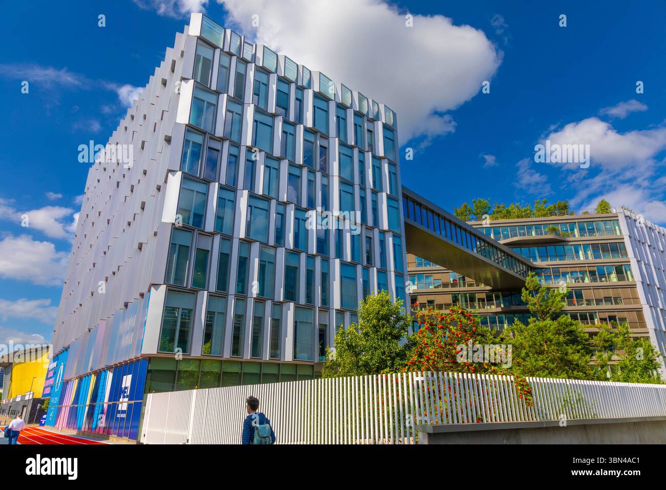 Frankreich, Hauts de France, Nord, Lille. Biotope. Hauptsitz von MEL, europäische Metropole Lille Stockfoto