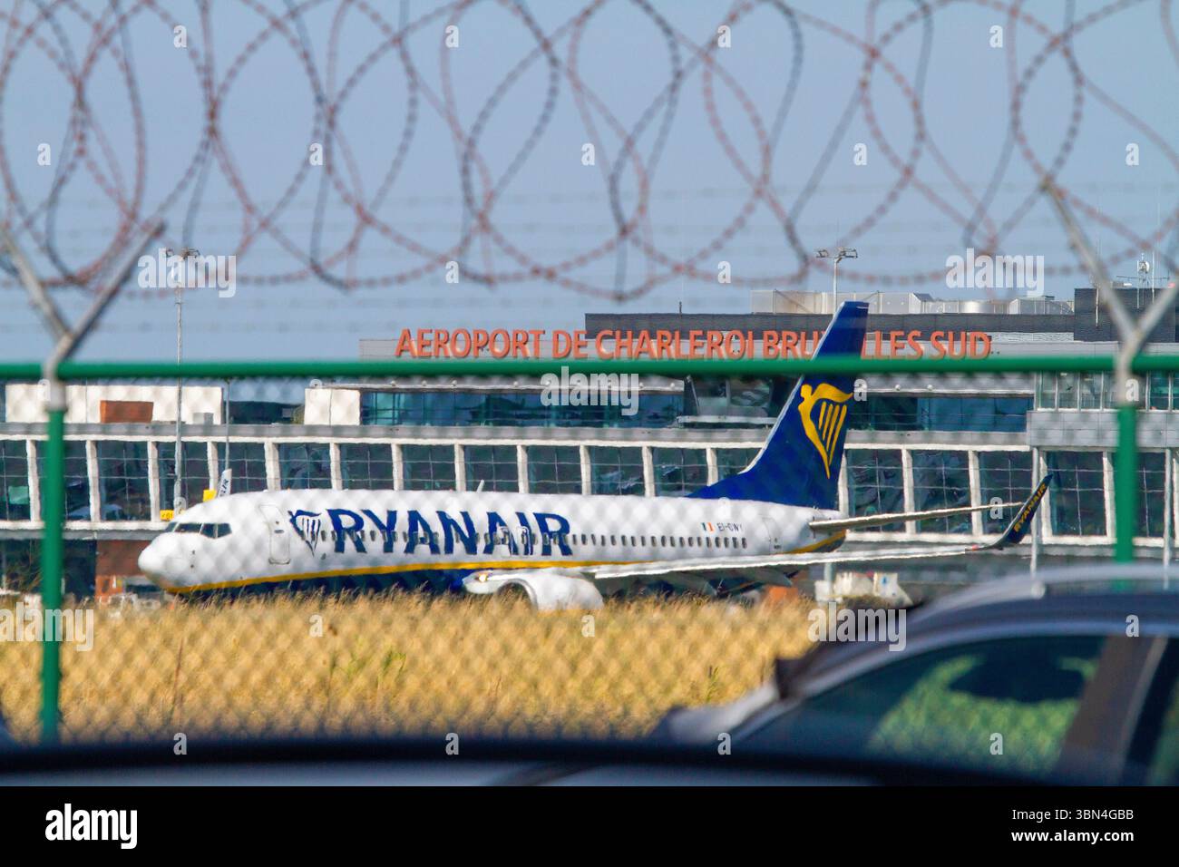 Belgien, Charleroi, Flughafen Brüssel-Charleroi Stockfoto