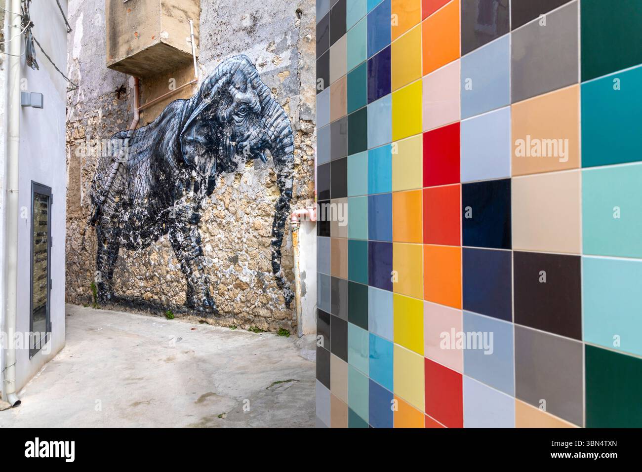 Italien, Sizilien, Provinz Agrigento, Favara Stockfoto