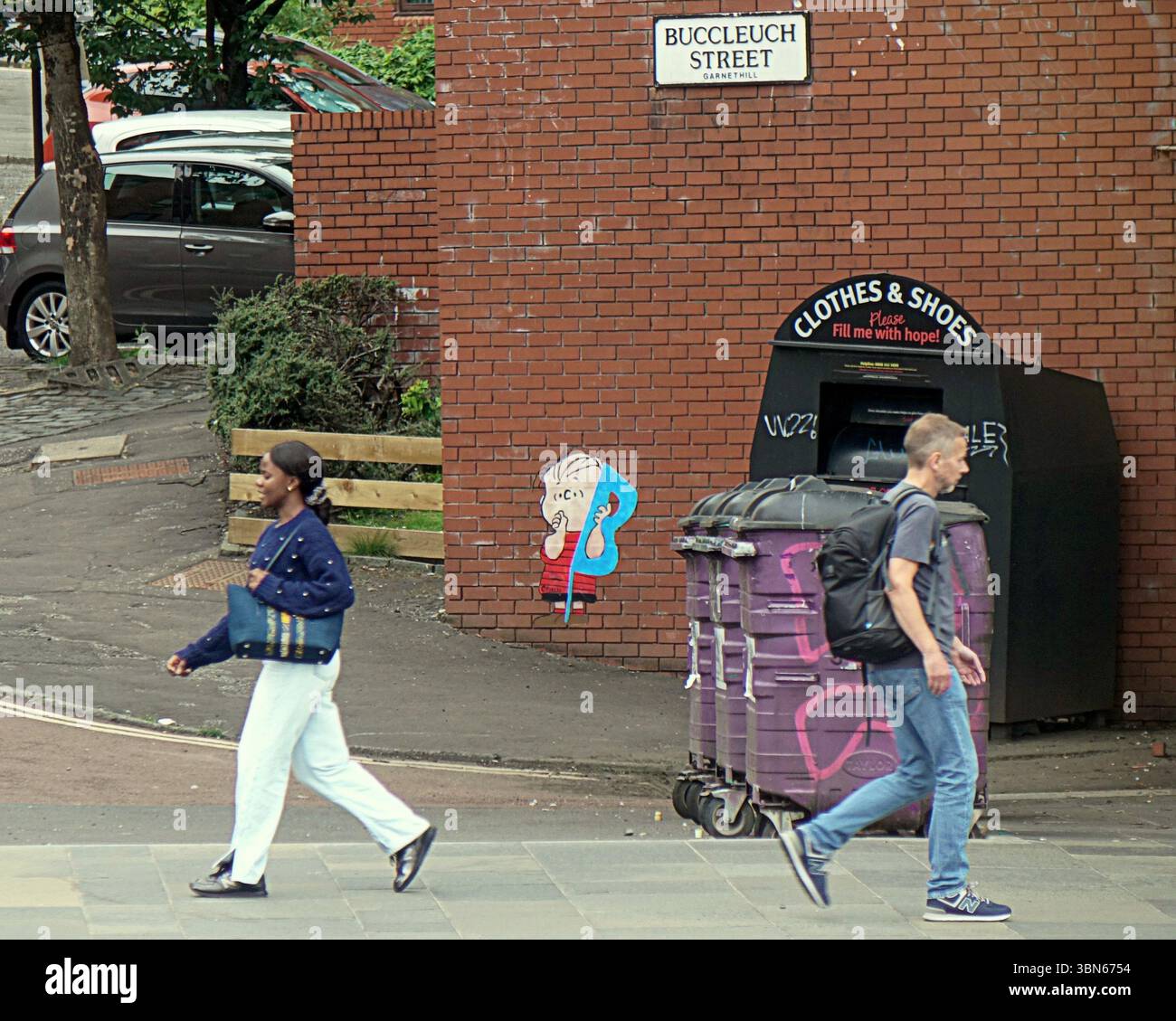 Glasgow, Schottland, Großbritannien. 30. Juni 2025. Wetter in Großbritannien: Heiß, wenn die Temperaturen steigen, traditionelle buchanan Street, die stilvolle Meile und Einkaufshauptstadt schottlands im Zentrum der Stadt. Credit Gerard Ferry/Alamy Live News Stockfoto