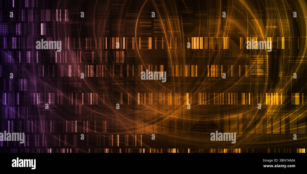 Medizinische Ausbildung Technologie- und Dienstleistungsunternehmen als Kunst Stockfoto