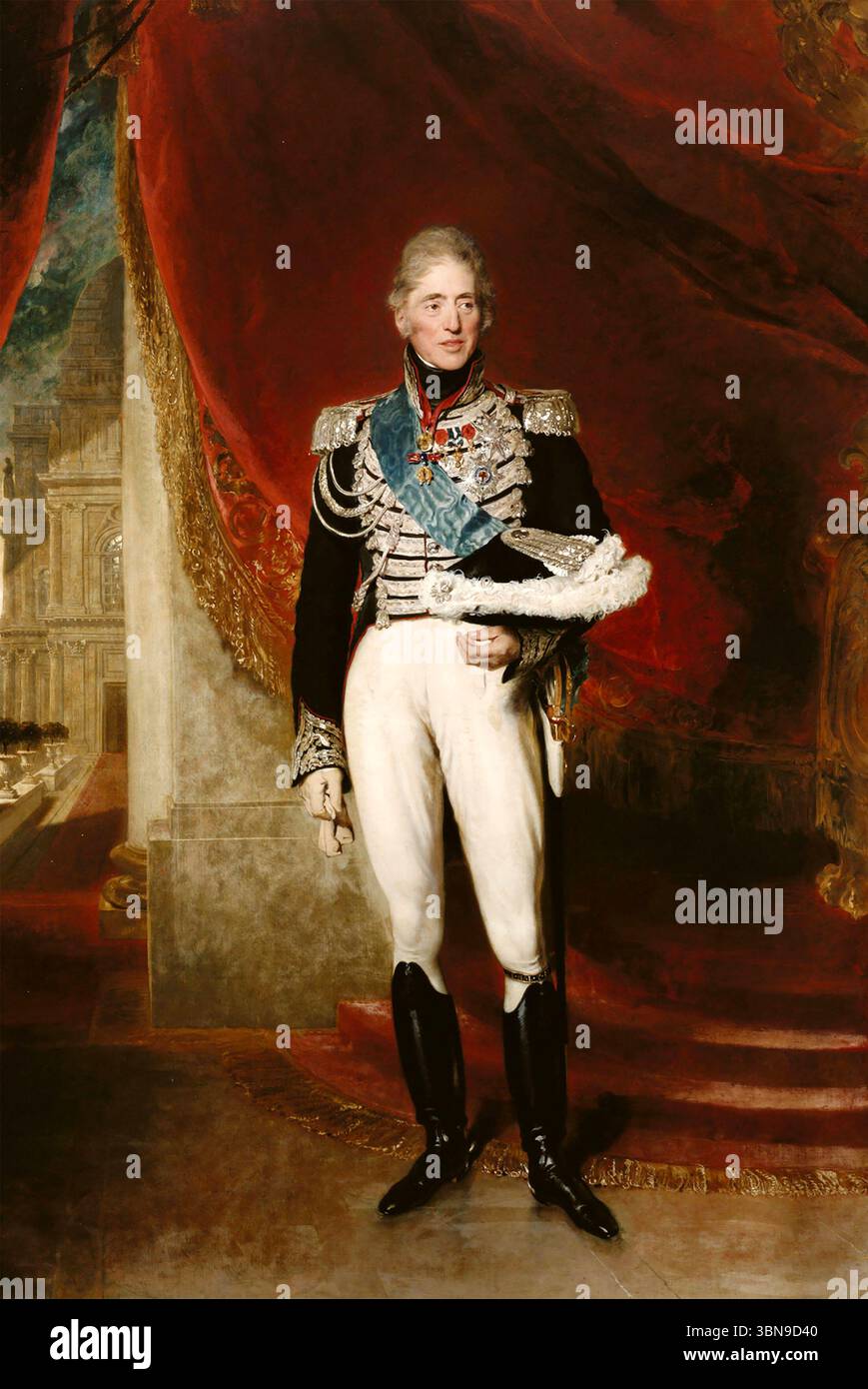 KARL X. von Frankreich (1757–1836) von Thomas Lawrence, 1825 Stockfoto