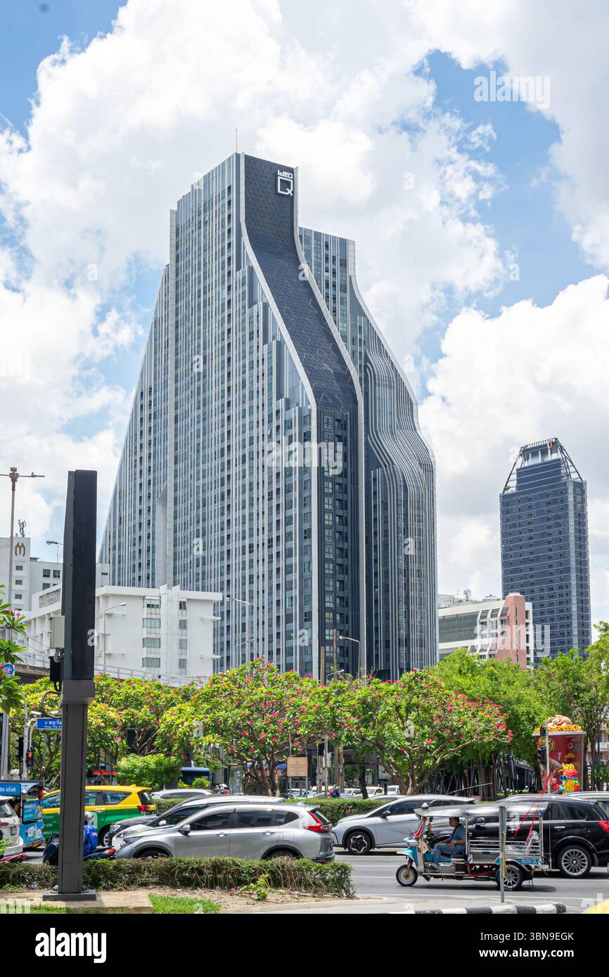 IDEO Q Chula-Samyan, Wohnkomplex in Bangkok, Thailand Stockfoto