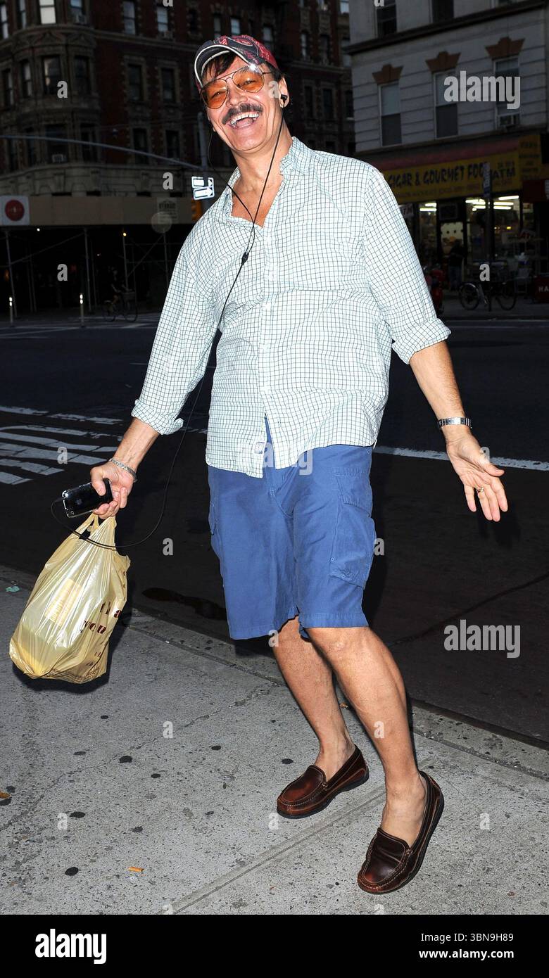 Randy Jones, der Cowboy von Village People auf der Lower Eastside in New York City – 12. September 2011 Stockfoto