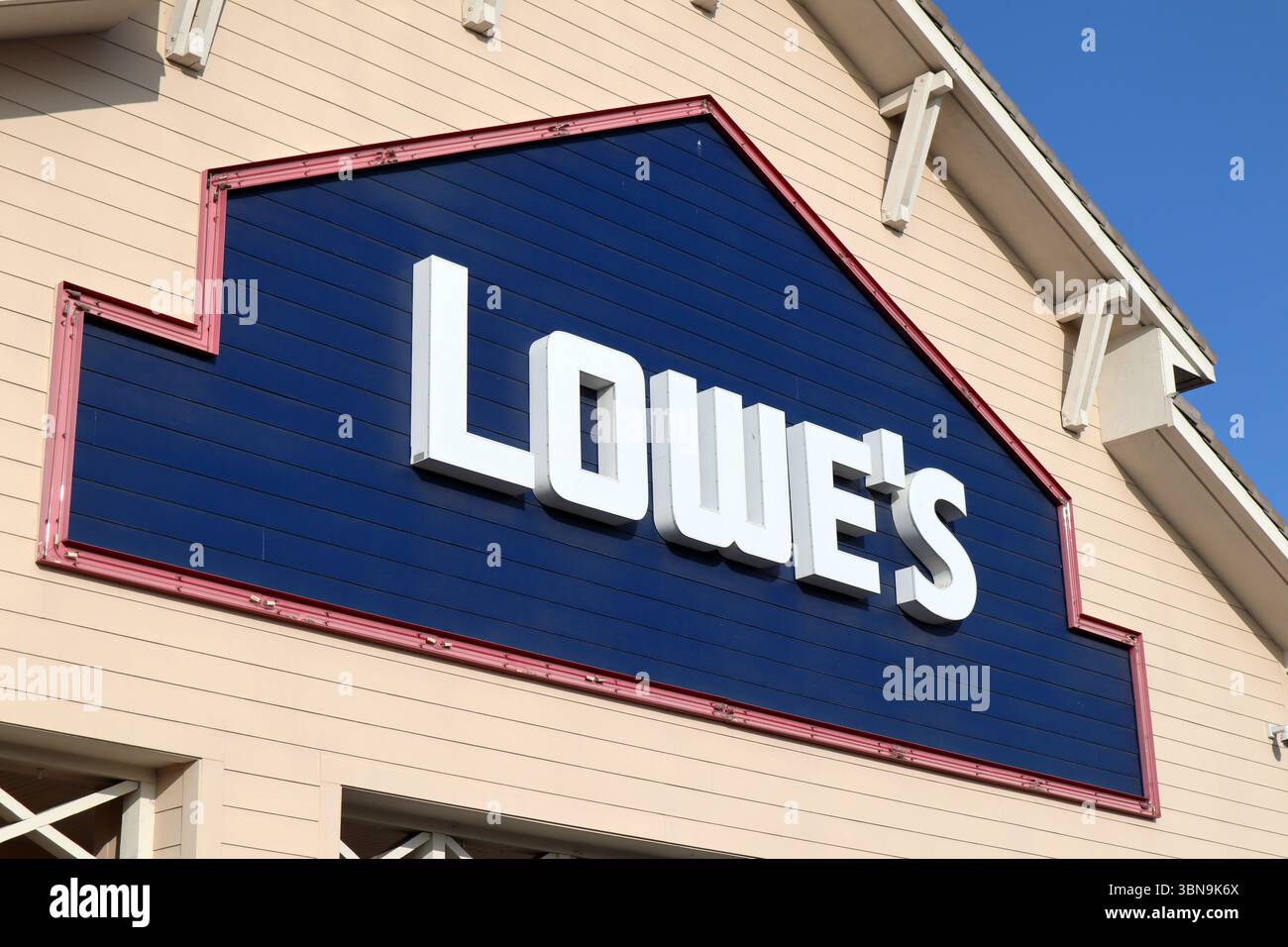 Lowe's Home Improvement speichern Stockfoto