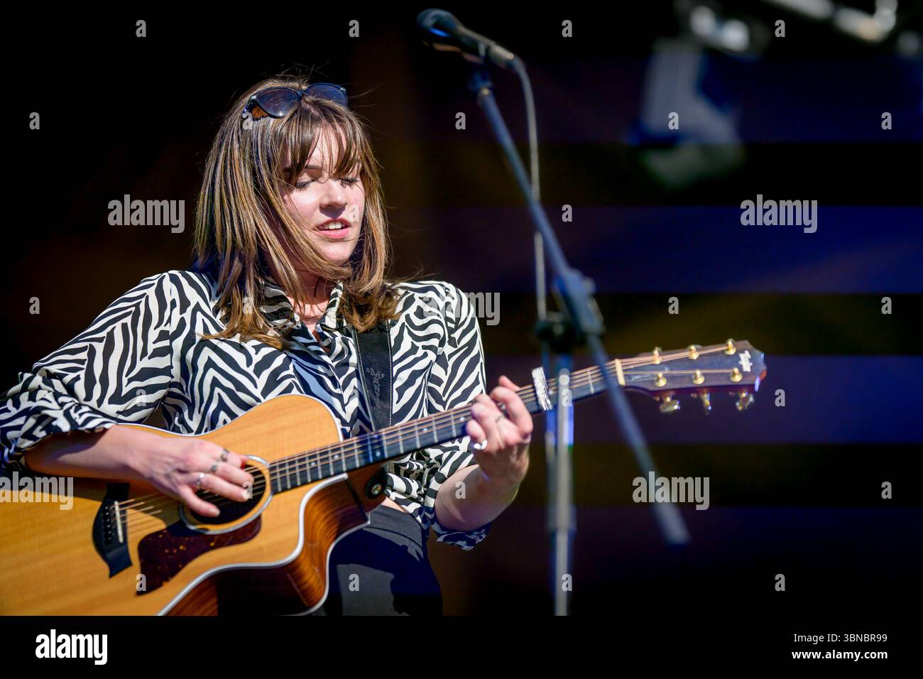 Sänger, Songwriter, Dani Black, Golden Spike Days, Port Moody, British Columbia, Kanada Stockfoto