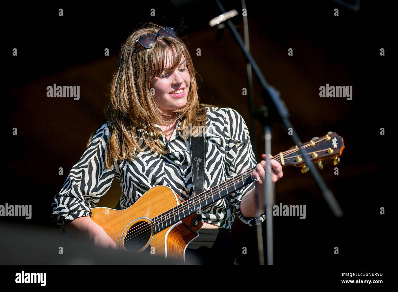 Sänger, Songwriter, Dani Black, Golden Spike Days, Port Moody, British Columbia, Kanada Stockfoto