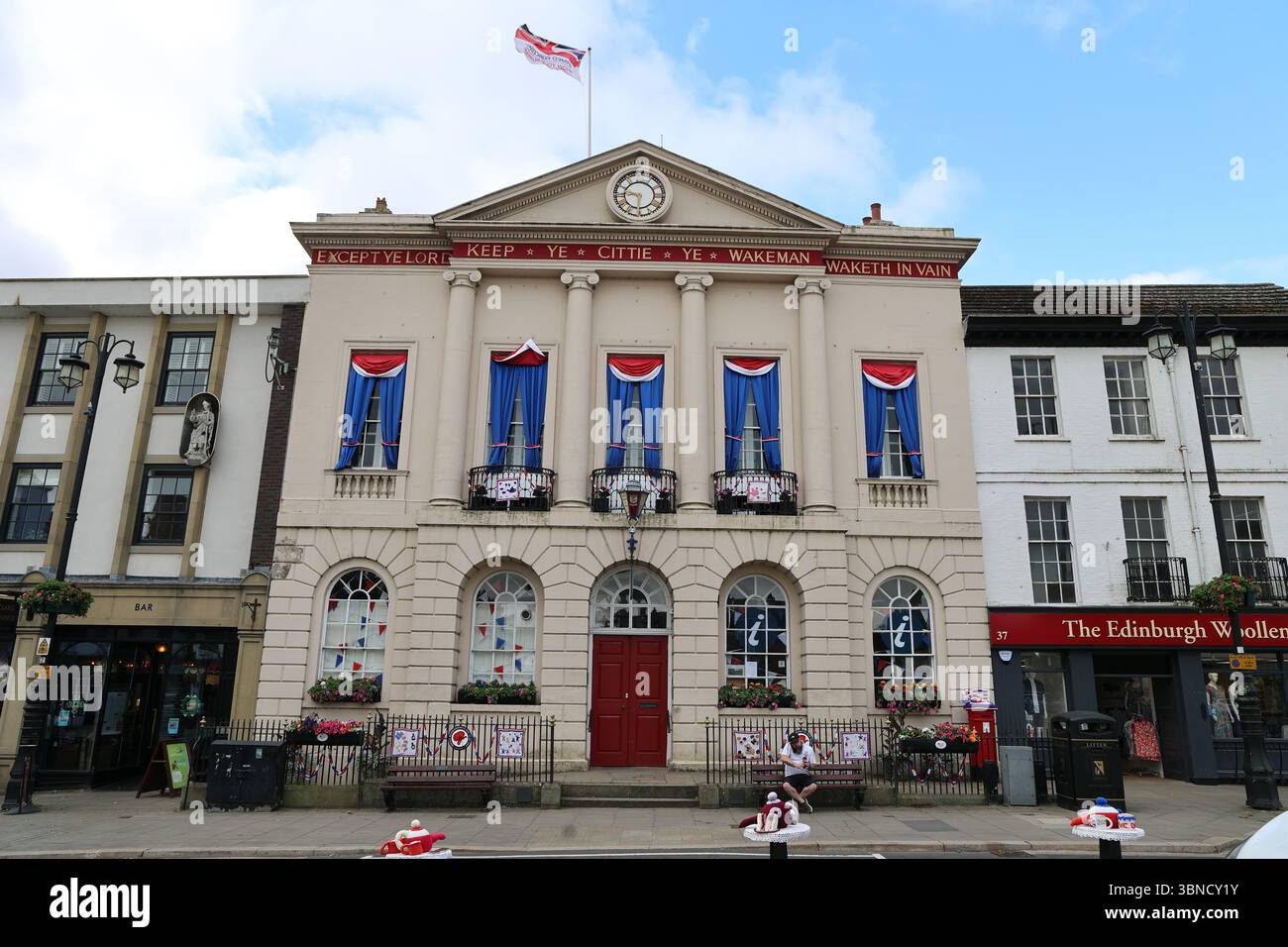 Ripon Town Hall, Ripon City, Yorkshire Stockfoto