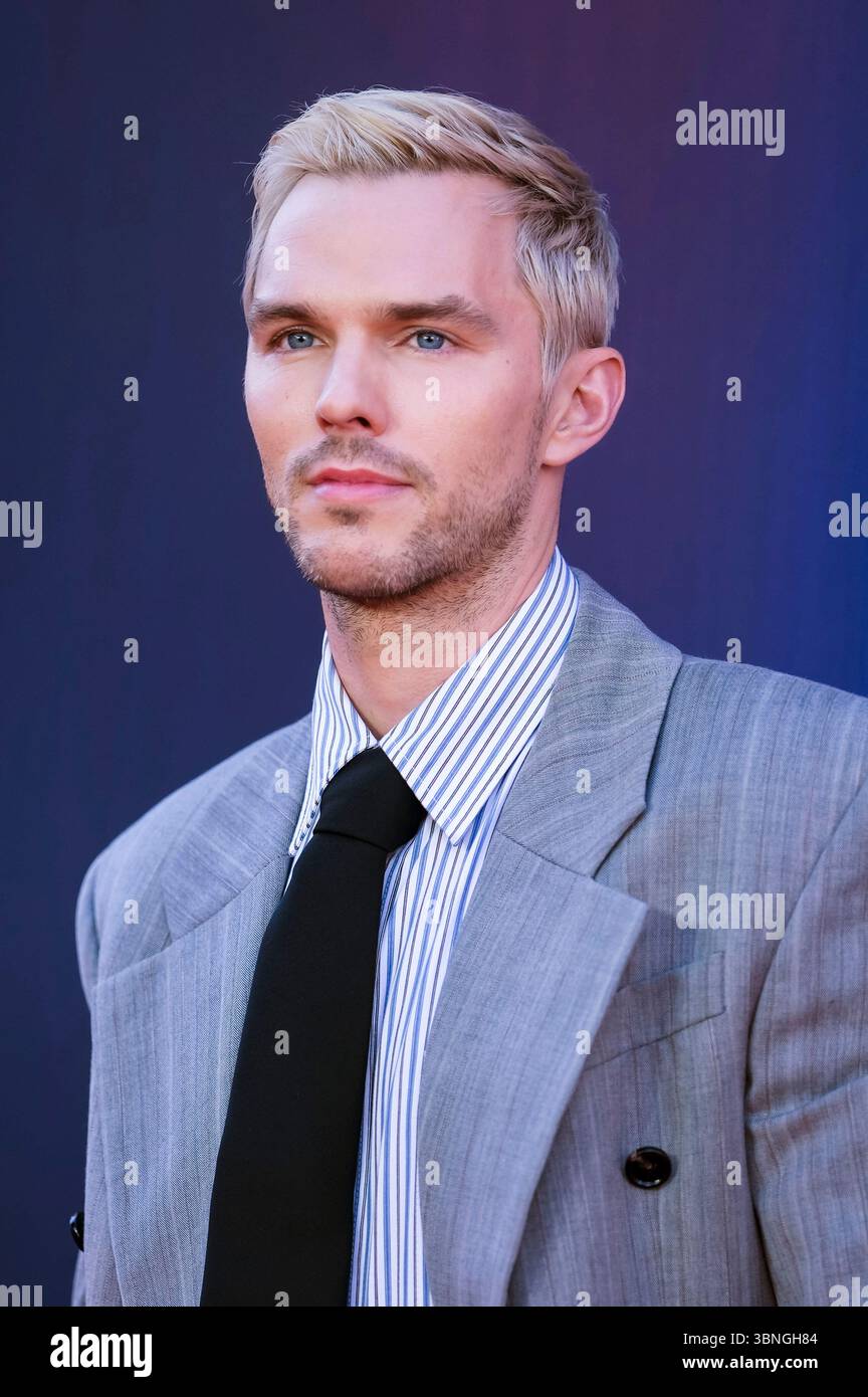 Nicholas Hoult beim Fan Event zum Kinofilm 'Superman' im Cineworld Leicester Square. London, 02.07.2025 Stockfoto