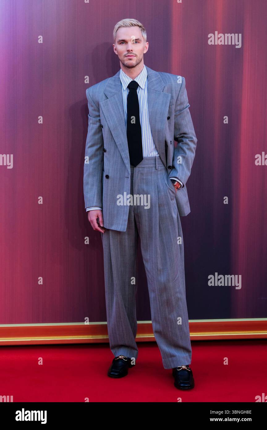 Nicholas Hoult beim Fan Event zum Kinofilm 'Superman' im Cineworld Leicester Square. London, 02.07.2025 Stockfoto