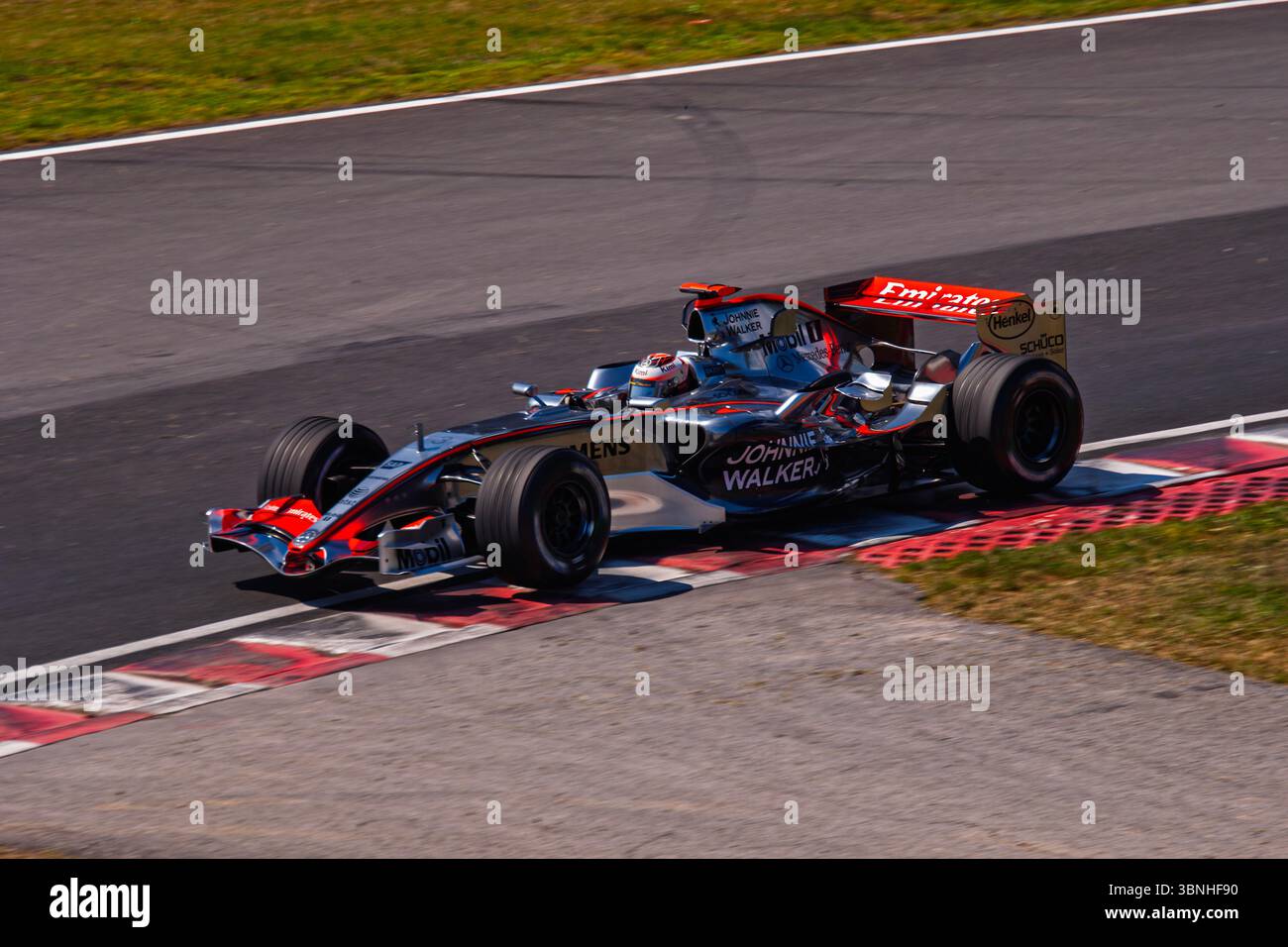Circuit Gilles Villeneuve 6-23-2006 Montreal Quebec Canada Kimi Räikkönen in der McLaren MP4-21 Runde 9 beim Grand Prix von Kanada 2006 Stockfoto