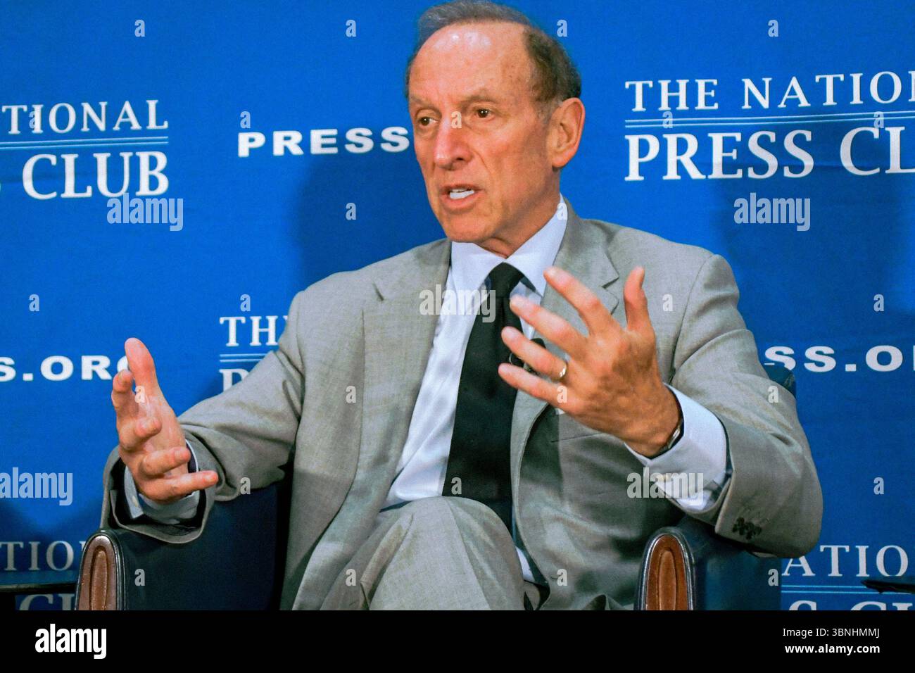 Abbe Lowell im National Press Club, 3. Juli 2025 Stockfoto