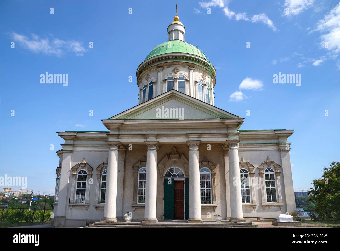 Die antike Kirche des armenischen Klosters Surb Khach. Rostow am Don, Russland Stockfoto