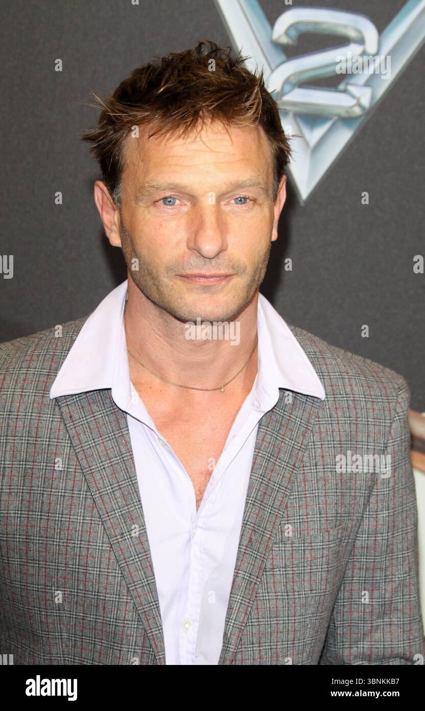 Thomas Kretschmann bei der Premiere von „Cars 2“ in München am 28. Juli 2011 Stockfoto
