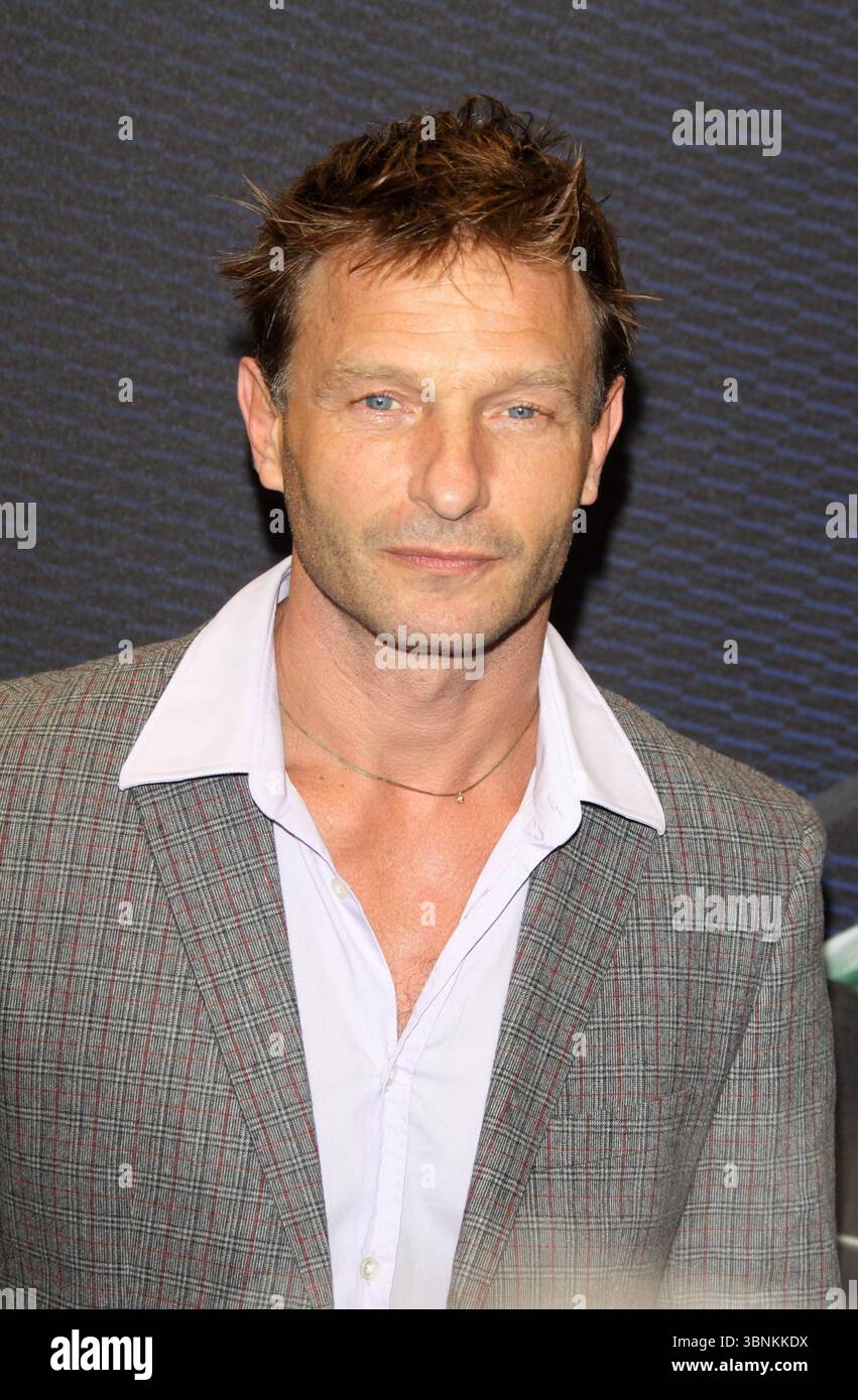 Thomas Kretschmann bei der Premiere von „Cars 2“ in München am 28. Juli 2011 Stockfoto