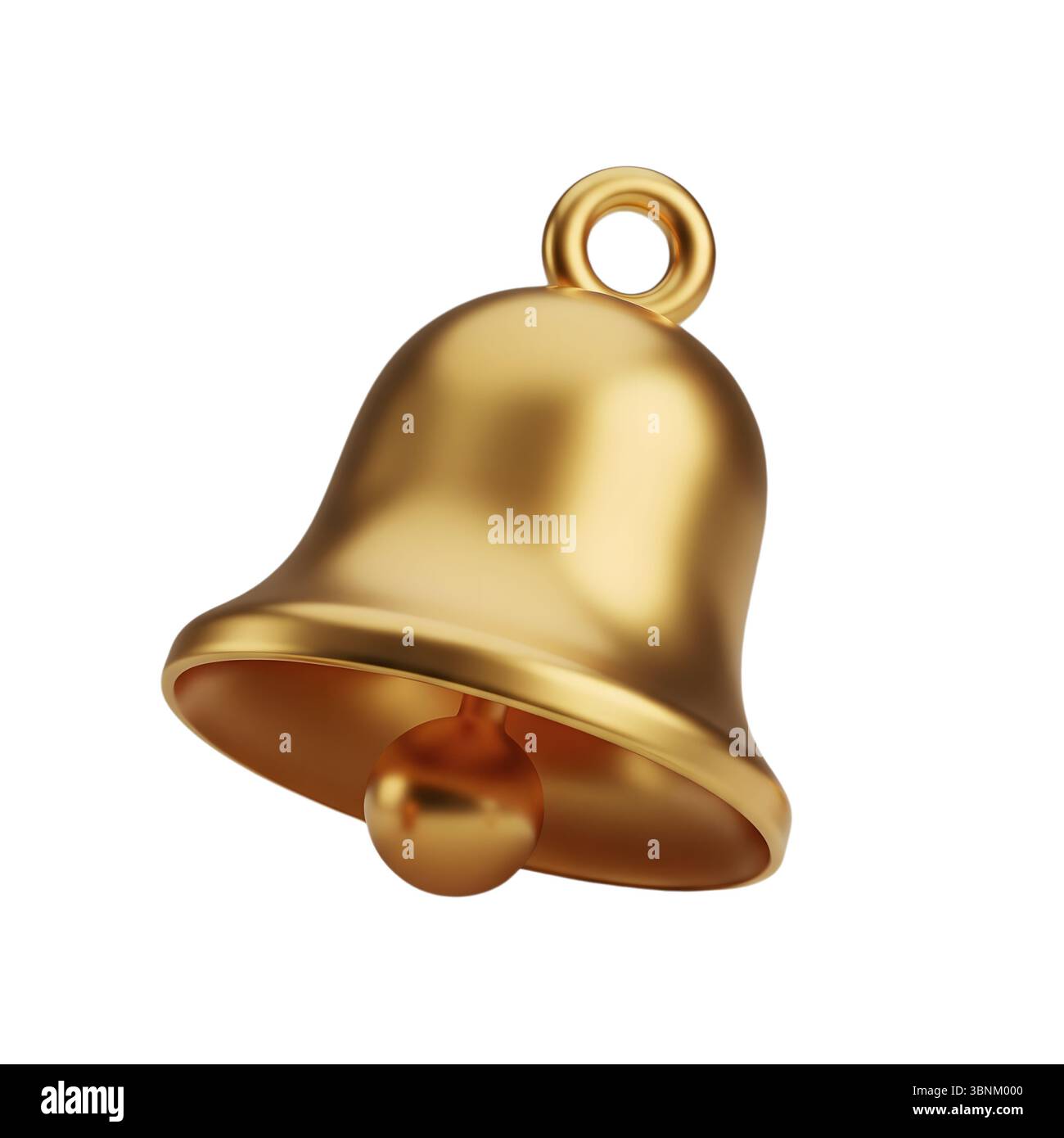 Minimalistisches 3D-Rendering in einem weichen und flüssigen Renderer Stockfoto