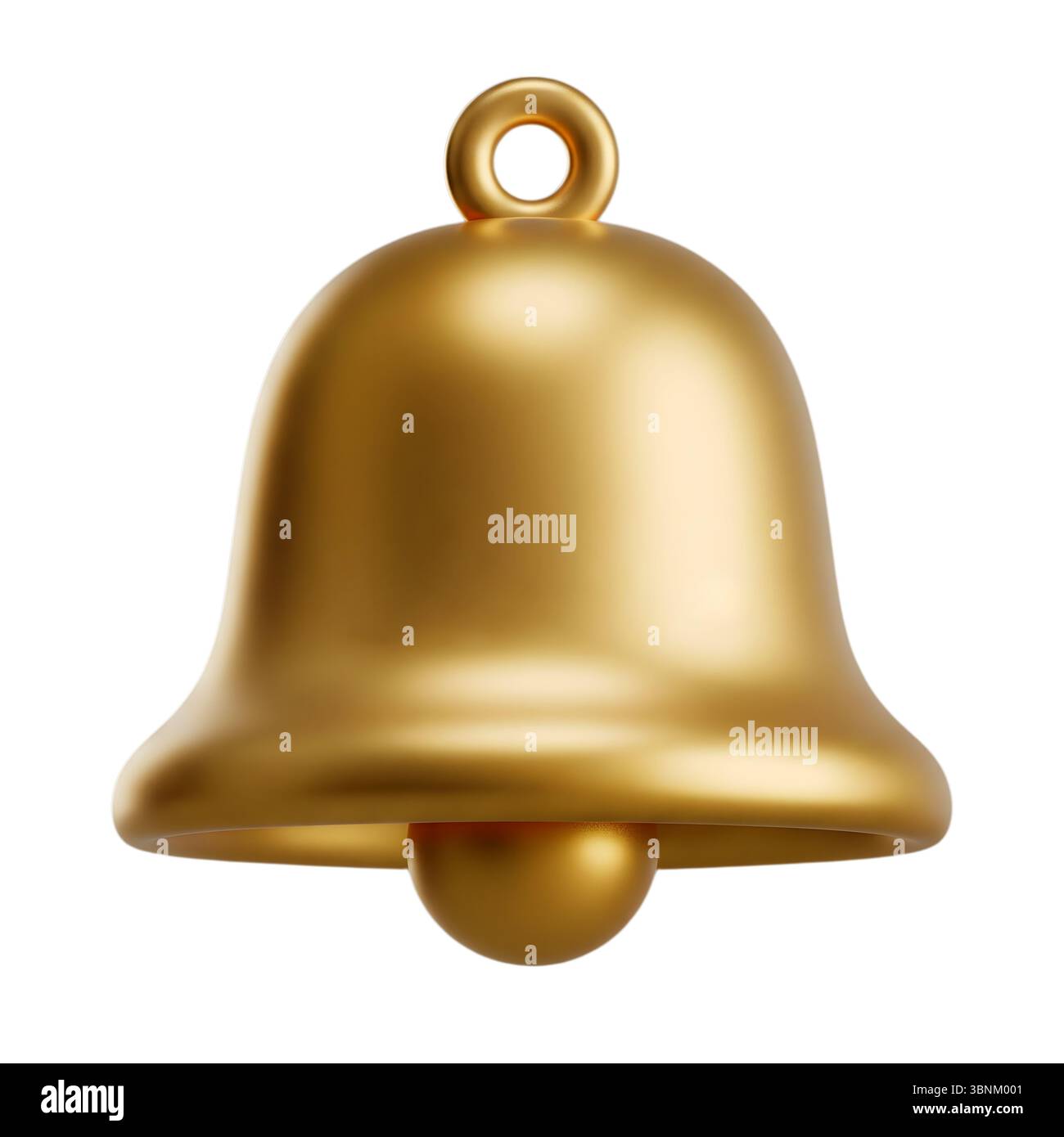 Minimalistisches 3D-Rendering in einem weichen und flüssigen Renderer Stockfoto